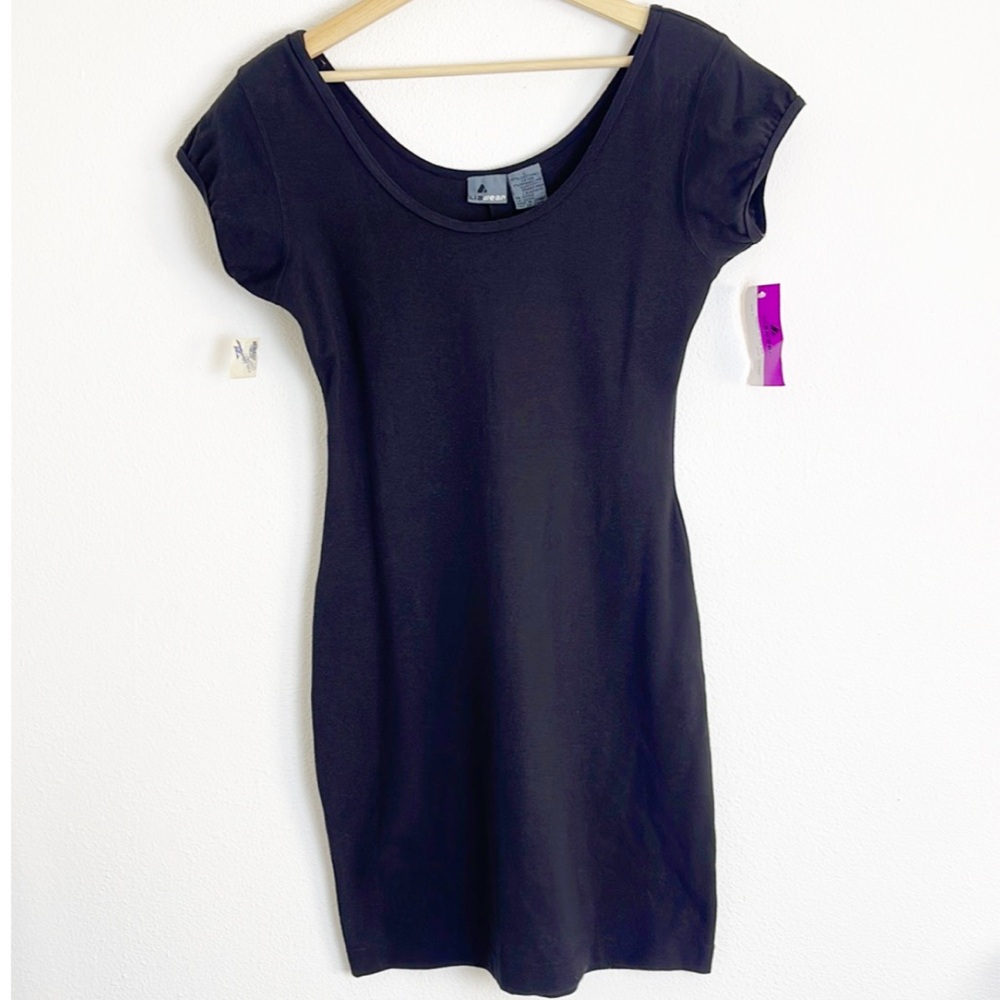 Vintage deadstock Liz Wear cotton mini dress L